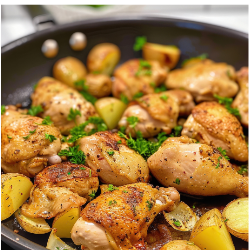 garlic butter chicken thighs